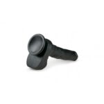 Фалоімітатор Гігант EASYTOYS REALISTIC DILDO BLACK 29.5 CM