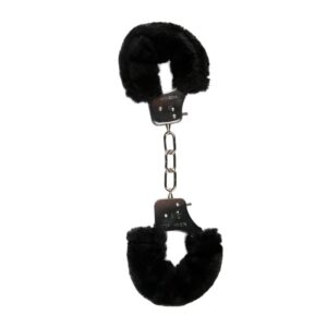 Наручники EASYTOYS Furry Handcuffs - Black