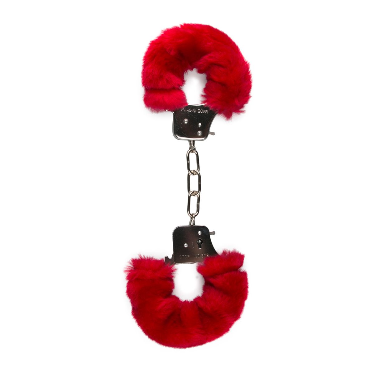 Наручники EASYTOYS Furry Handcuffs - Red Наручники EASYTOYS Furry Handcuffs - Red