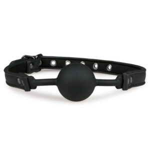 Кляп Ball Gag With Silicone Ball EASYTOYS