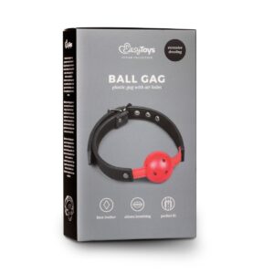 Кляп Ball Gag With Red Easytoys