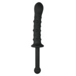Фалоімітатор з ручкою The Handler Black, чорний, 25 см