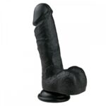 Фалоімітатор EasyToys Realistic Dildo - 17,5 см чорний