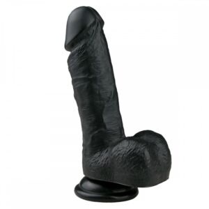Фалоімітатор EasyToys Realistic Dildo - 17,5 см чорний