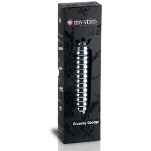 Фалоімітатор для електросексу, рельєфний Mystim 20 х 4.5 см