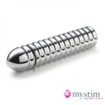 Фалоімітатор для електросексу, рельєфний Mystim 20 х 4.5 см