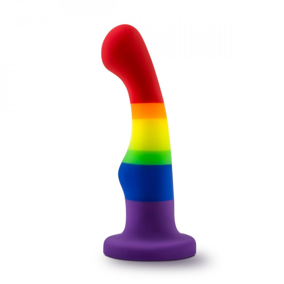 Фалоімітатор Pride, на присосці, райдужний, 13 х 2.9 см Фалоімітатор Pride, на присосці, райдужний, 13 х 2.9 см