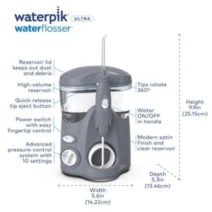 Іригатор Waterpik WP-117 Modern Gray Ultra