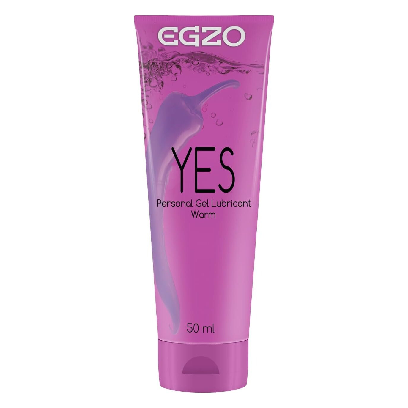 Гель-лубрикант EGZO "YES" з ефектом зігрівання, 50 мл Гель-лубрикант EGZO "YES" з ефектом зігрівання, 50 мл