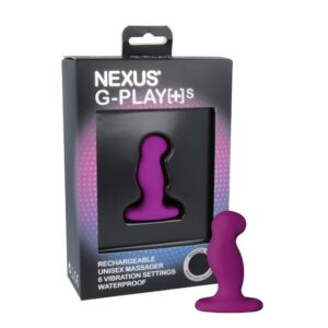 Вібромасажер простати Nexus G-Play Plus S Purple, макс діаметр 2,3 см, перезаряджуваний