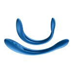 Універсальний гнучкий вібратор для пар Satisfyer Elastic Game Dark Blue