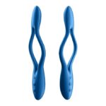 Універсальний гнучкий вібратор для пар Satisfyer Elastic Game Dark Blue