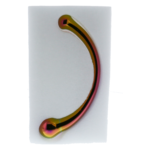 Вигнутий скляний фалоімітатор Dream Toys GLAMOUR GLASS CURVED BIG WAND