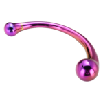 Вигнутий скляний фалоімітатор Dream Toys GLAMOUR GLASS CURVED WAND