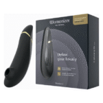 Безконтактний вакуумний кліторальний стимулятор Womanizer Premium 2 чорний