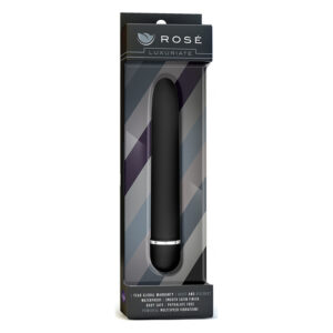 Класичний вібромасажер ROSE-LUXURIATE BLACK