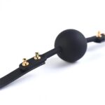 Кляп із кулькою силіконовий Solid Medium Ball Gag UPKO