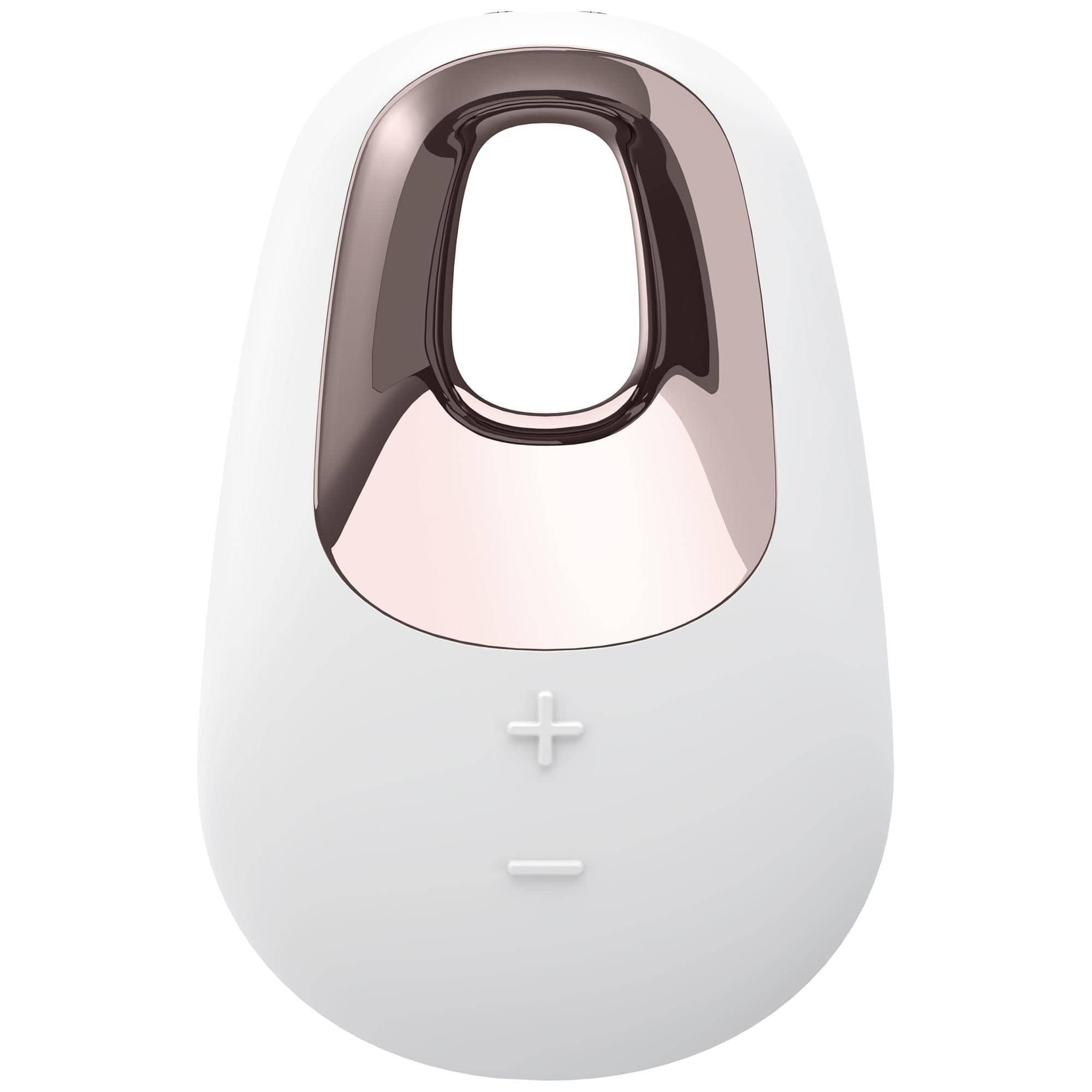 Кліторальний накладний вібратор Satisfyer Layons Temptation білий Кліторальний накладний вібратор Satisfyer Layons Temptation білий