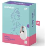 Кліторальний накладний вібратор Satisfyer Layons Temptation білий