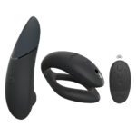 Колекційний набір Womanizer Next + We-Vibe Sync O вакуумний стимулятор та вібратор для пар, чорний