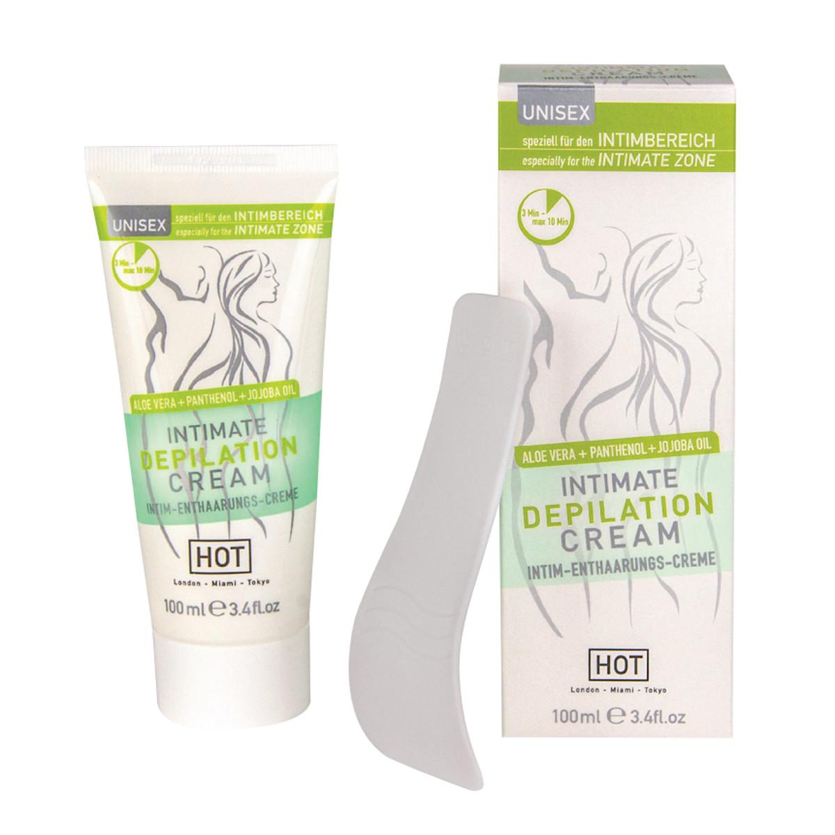 Крем для депіляції HOT Intimate Depilation Cream 100 ml Крем для депіляції HOT Intimate Depilation Cream 100 ml