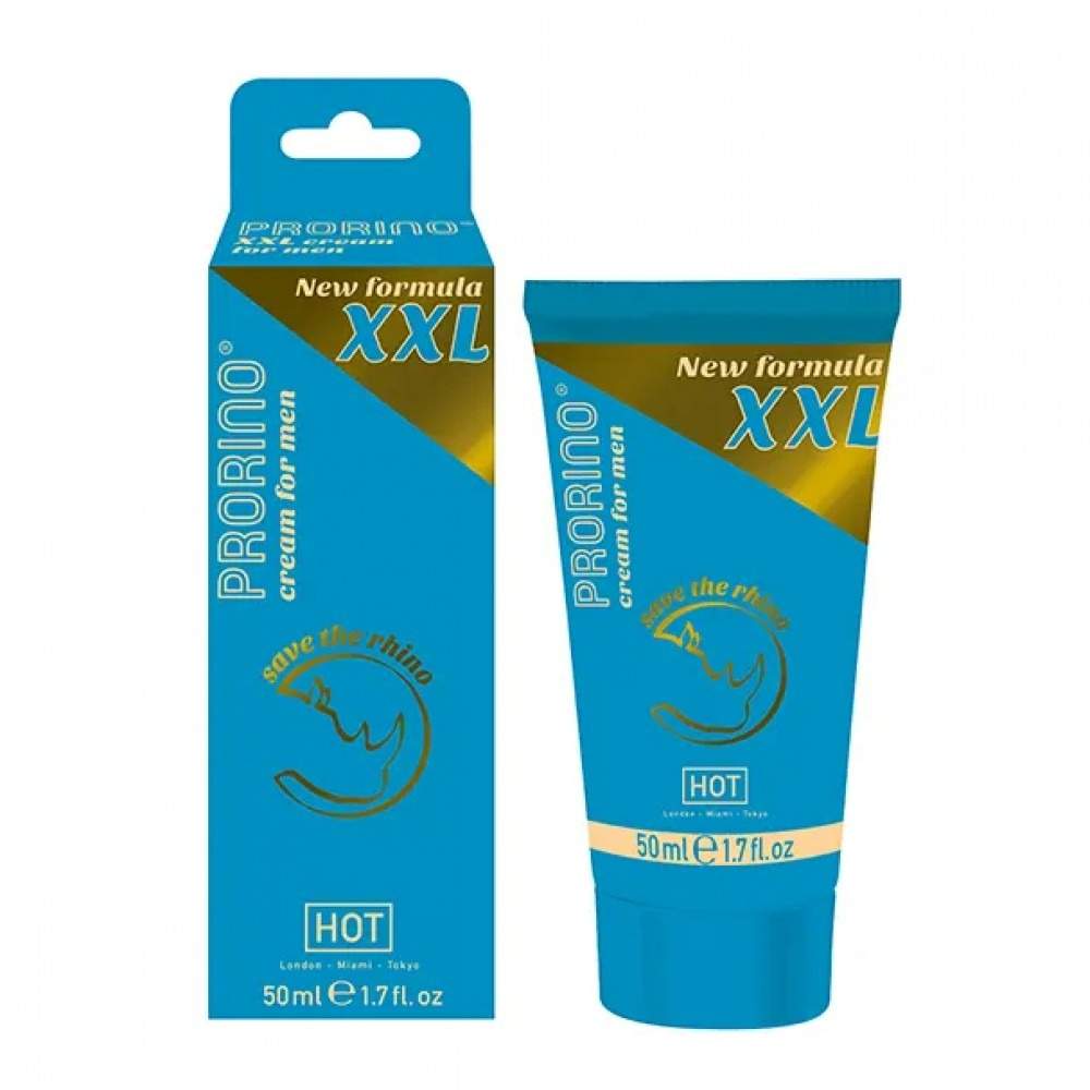 Ерекційний крем збільшує об'єм PRORINO XXL Cream for men 50 ml - New formula Ерекційний крем збільшує об'єм PRORINO XXL Cream for men 50 ml - New formula