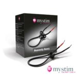 Ласо на пеніс Mystim з електростимуляцією, чорне