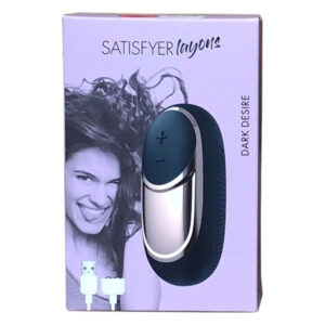 Потужний вібратор Satisfyer Lay-On - Dark Desire, водонепроникний, 10 режимів роботи