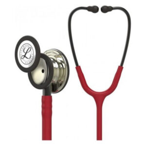Стетоскоп серії Littmann® Classic III™, бордовий із головкою кольору шампань