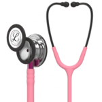 Стетоскоп серії Littmann® Classic III™, перламутрово-рожевий із зеркальною головкою на рожевій ніжці