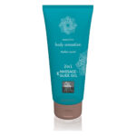 Лубрикант та масажне олія 2 в 1 HOT SHIATSU Massage-& Glide gel 2in1 Amber scent, 200 мл