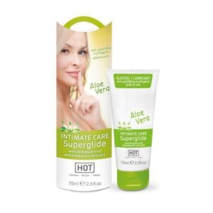 Лубрикант HOT Intimate care superglide aloe vera, 75 мл