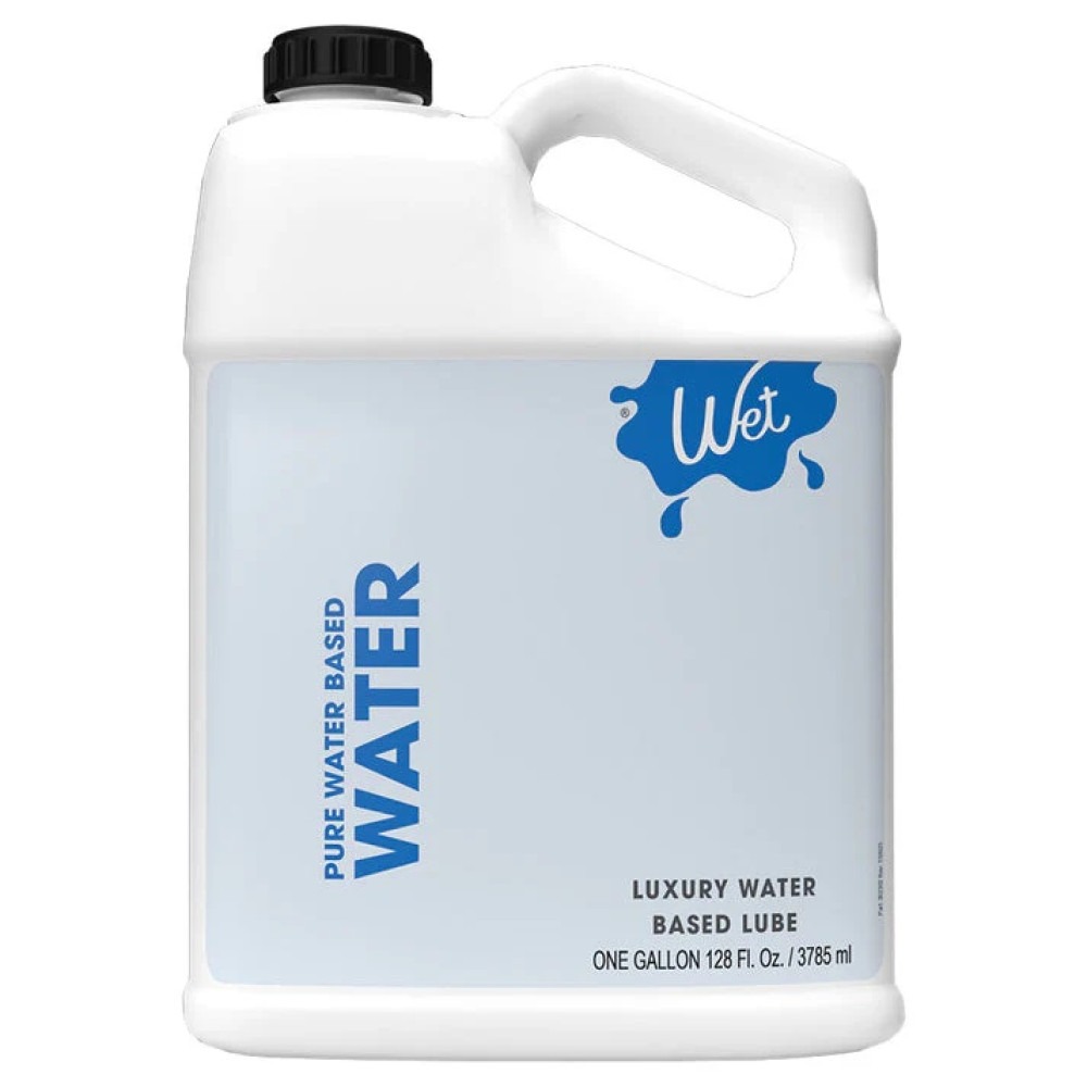 Лубрикант на водній основі Wet Water-Based, 3785 мл Лубрикант на водній основі Wet Water-Based, 3785 мл
