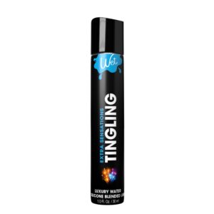 Охолоджувальний лубрикант на водно-силіконовій основі Wet Extra Sensations Tingling (30 мл)