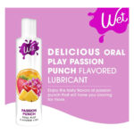 Лубрикант для орального сексу Wet Flavored Passion Punch зі смаком фруктів, 89 мл