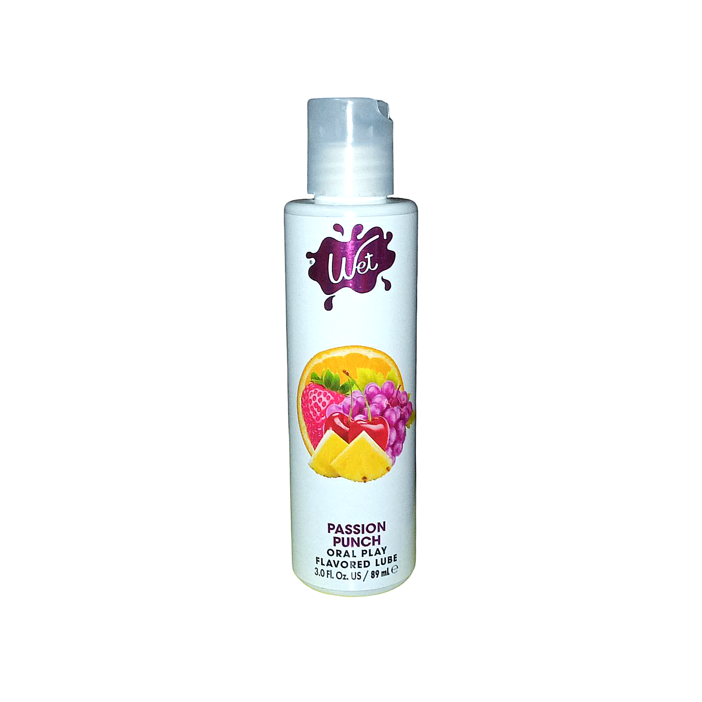 Лубрикант для орального сексу Wet Flavored Passion Punch зі смаком фруктів, 89 мл Лубрикант для орального сексу Wet Flavored Passion Punch зі смаком фруктів, 89 мл