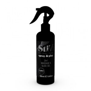 Лубрикант та масажний гель HOT StiVi Spray&Play 2в1, 100 мл