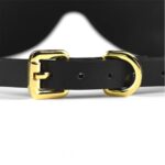 Маска на очі Blindfold UPKO з італійської шкіри, чорна
