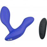 Смарт-вібромасажер простати We-Vibe Vector+ ROYAL BLUE, пульт ДК, регульований кут нахилу