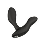 Смарт-вібромасажер простати We-Vibe Vector+ CHARCOAL BLACK, пульт ДК, регульований кут нахилу
