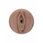 Маструрбатор реалістичний Doc Johnson Main Squeeze Brittanya187 в колбі, кібершкіра, коричневий