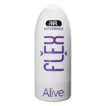 Мастурбатор-анус в колбі Alive Flex Anal M бежевий, 16 х 6.5 см