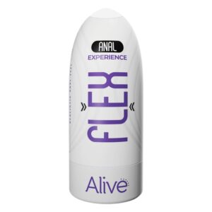 Мастурбатор-анус в колбі Alive Flex Anal M бежевий, 16 х 6.5 см