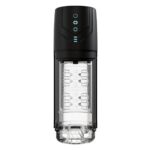 Мастурбатор Blush M For Men Whirlwind Pro з ротацією та всмоктуванням, прозорий