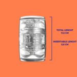 Двосторонній мастурбатор Fleshlight Quickshot Stoya, наскрізний, зі зліпка вульви та ануса