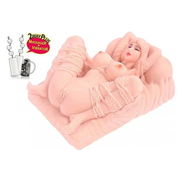 Мастурбатор лялька з вібрацією Kokos Erica Мастурбатор лялька з вібрацією Kokos Erica