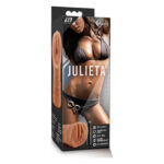 Мастурбатор реалістичний Blush M For Men Julieta з кулею, що вібрує, бежевий