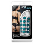 Мастурбатор вагіна з намистинами всередині Blush M For Men Super Stroker Clear, прозорий
