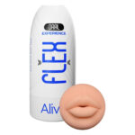 Мастурбатор чоловічий у вигляді рота Alive Oral Flex у колбі, M