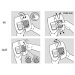 Мастурбатор нереалістичний з вібрацією Orctan червоно-чорний